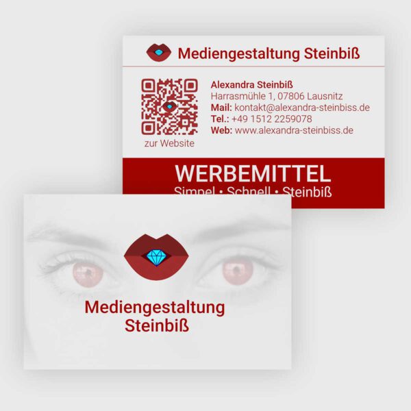 Visitenkarte Mediengestaltung Steinbiss Beitragsbild